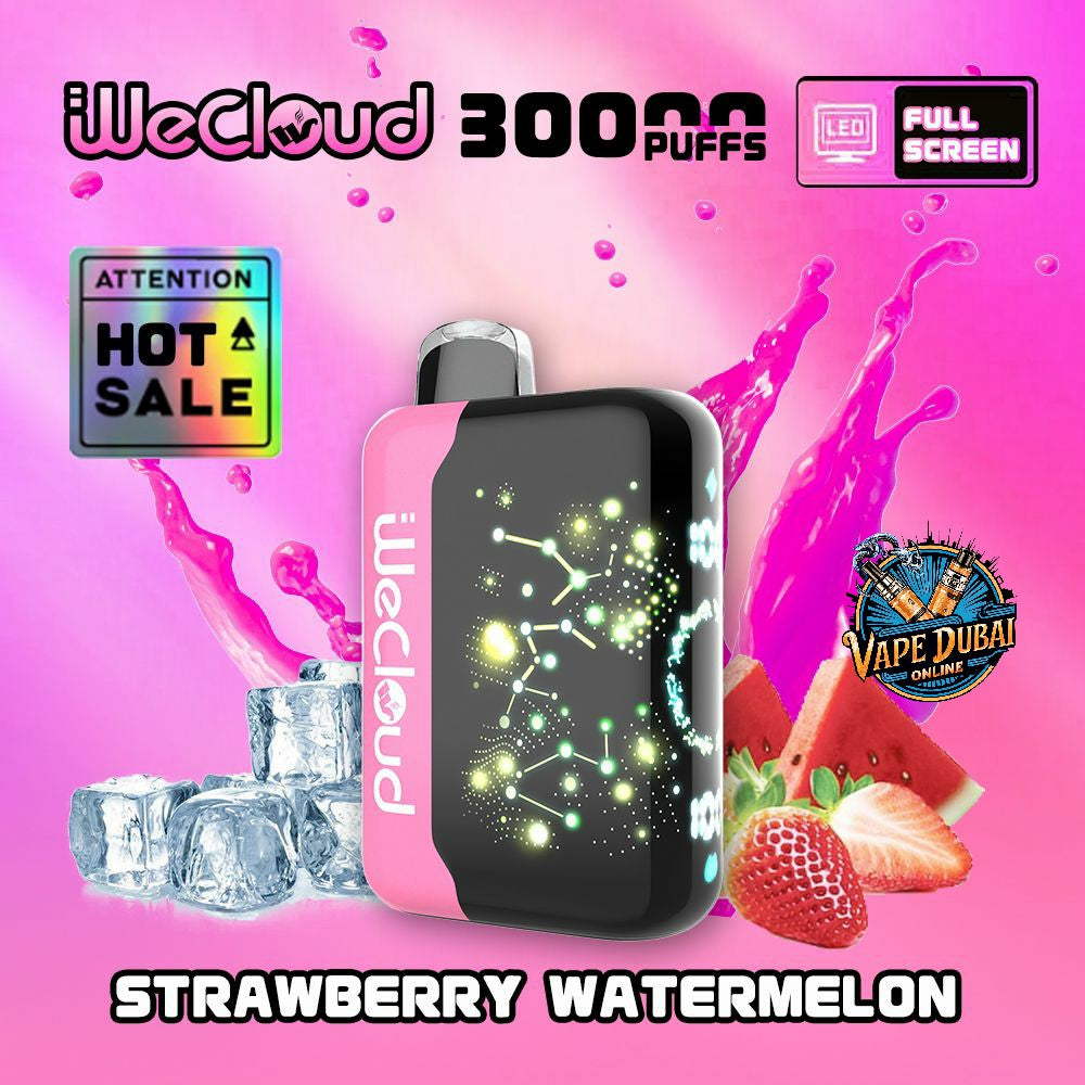 Wecloud 30000 Puffs Disposable Vape Strawberry Watermelon