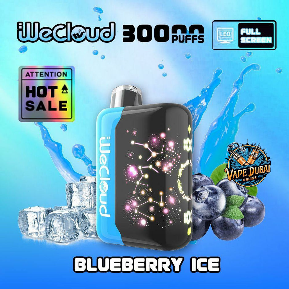 Wecloud 30000 Puffs Disposable Vape Blueberry Ice