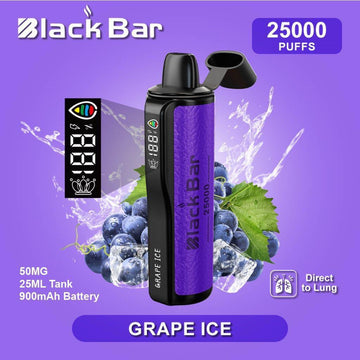 Best Black Bar 25000 Puffs Disposable Shisha Vape|